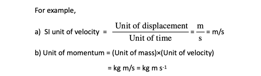 Units and Measurements in physics