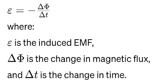 First Law of Faraday's Law