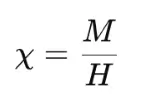 Magnetic Susceptibility