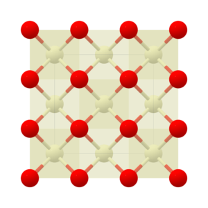 Cerium oxide (CeO₂) in physics