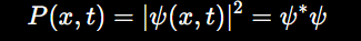 probability density